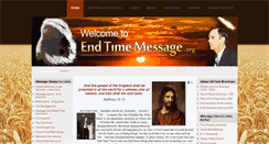 Desktop Screenshot of end-time-message.org